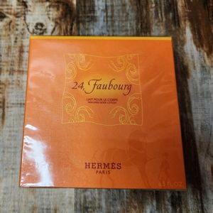HERMES 24 FAUBOURG PERFUMED BODY LOTION LAIT POUR LE CORPS 200 ML/6.5 OZ. NIB